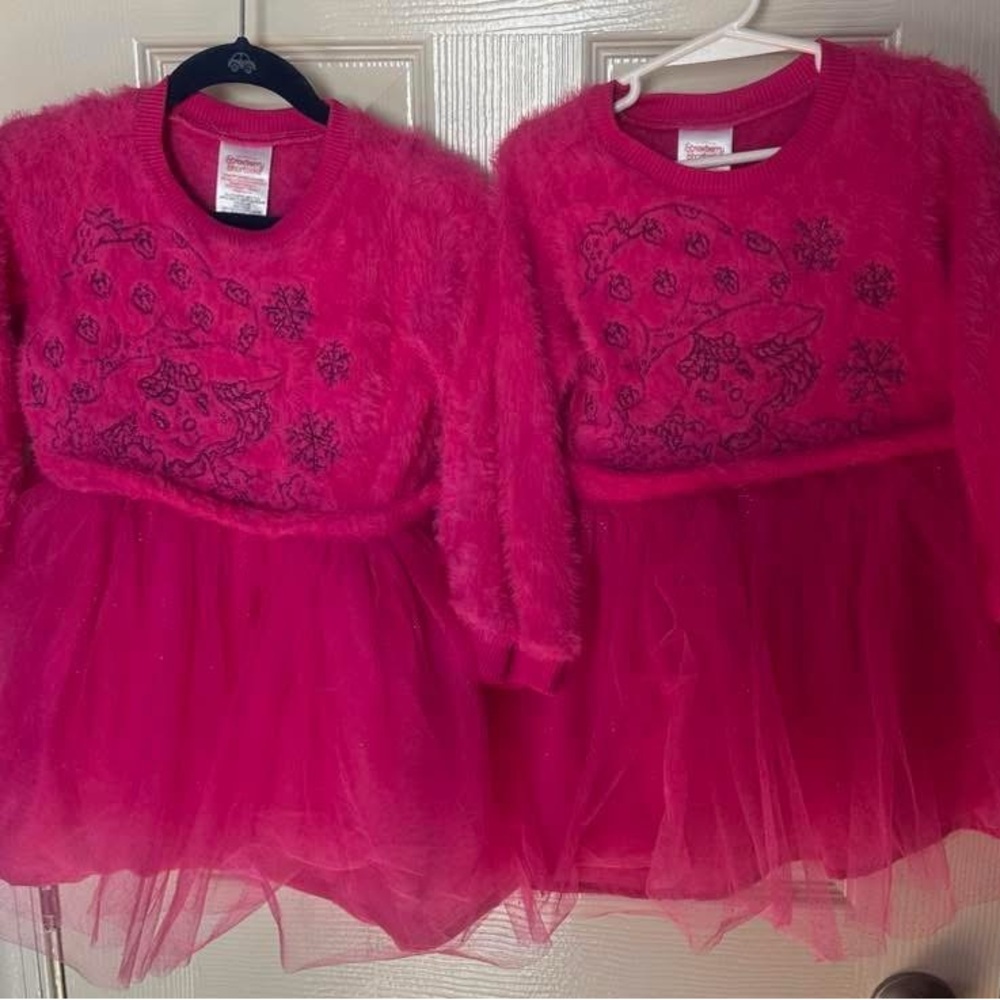 Twin Strawberry Shortcake Dresses